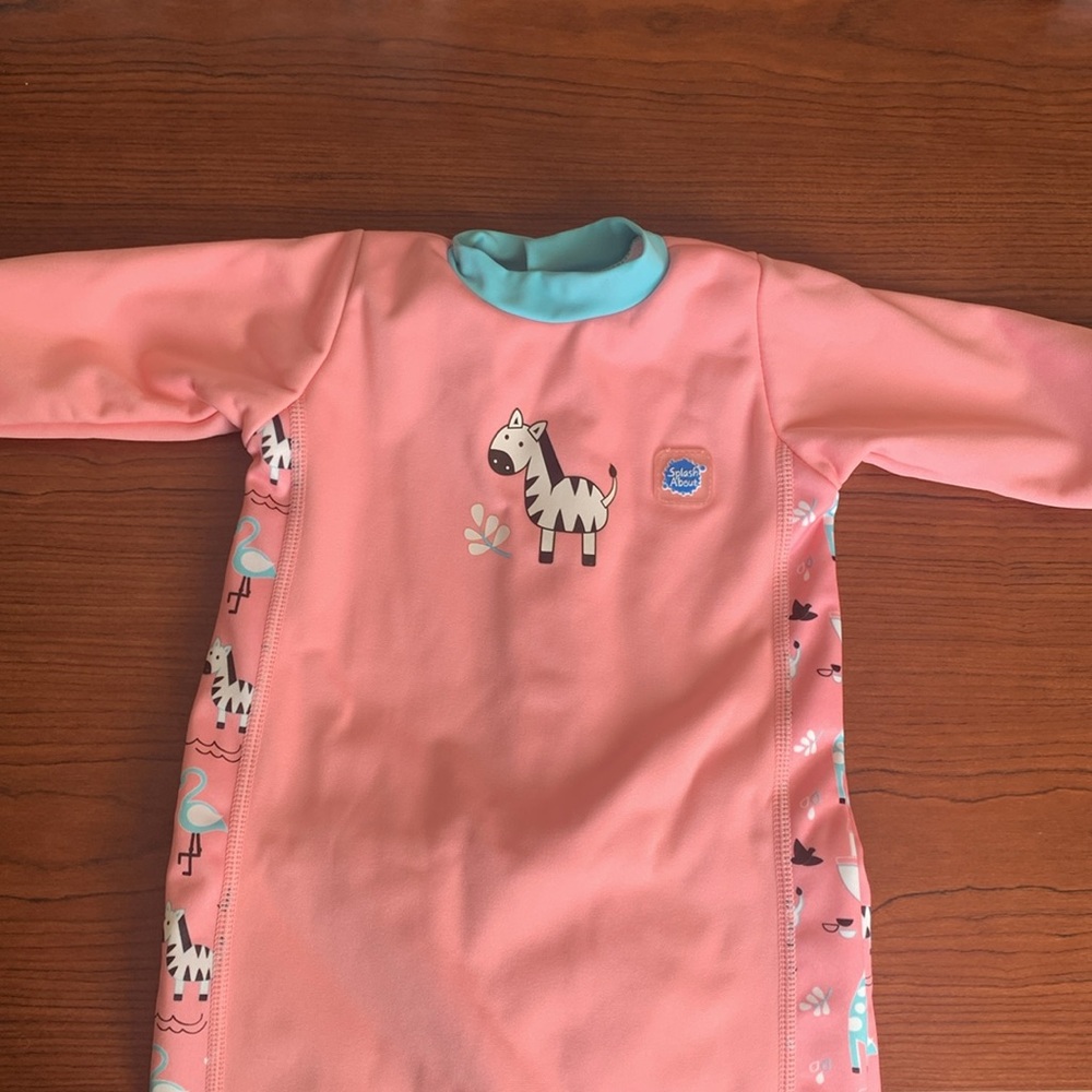 NWOT Splash about baby warm in one wetsuit